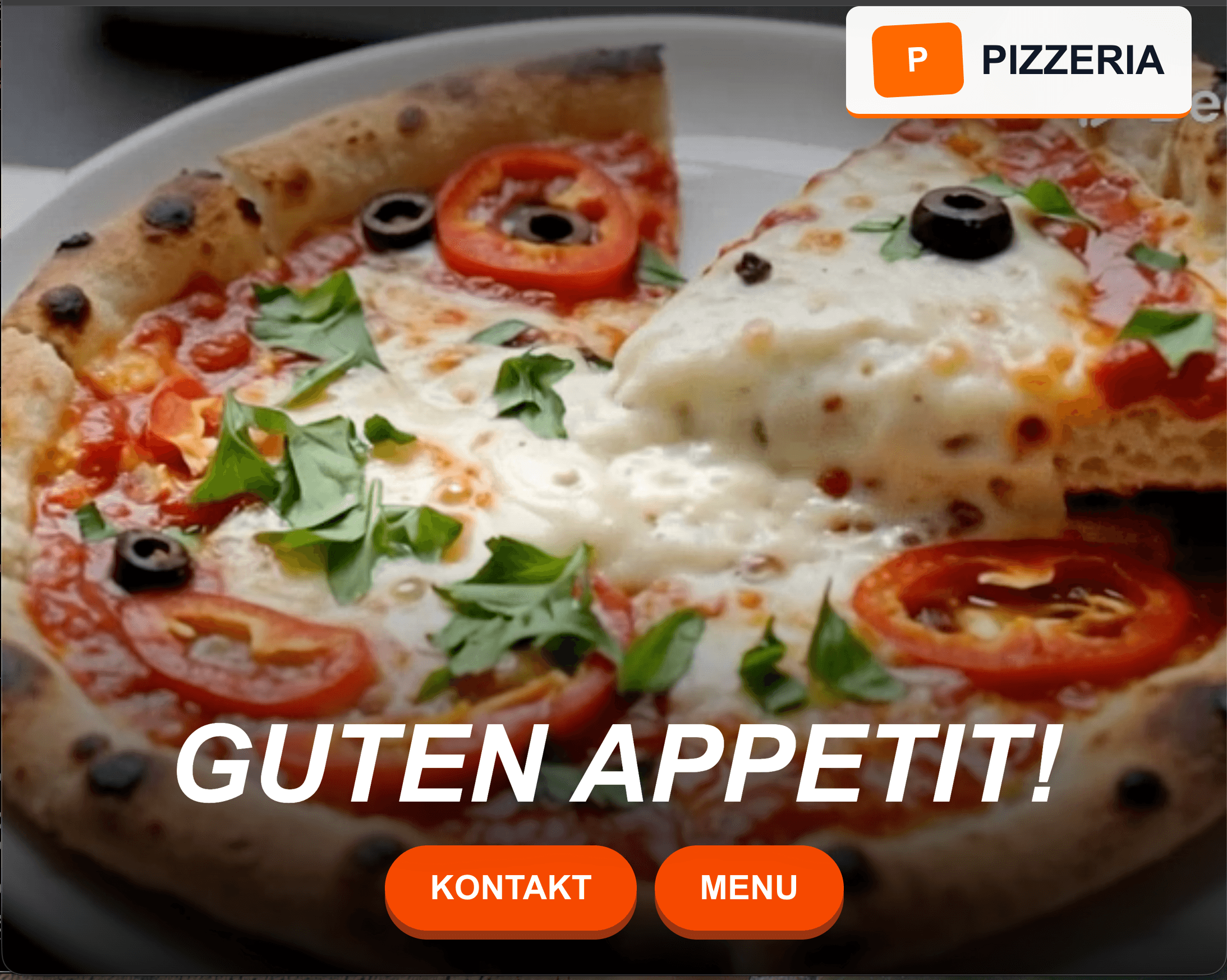 Pizzeria Website Projekt